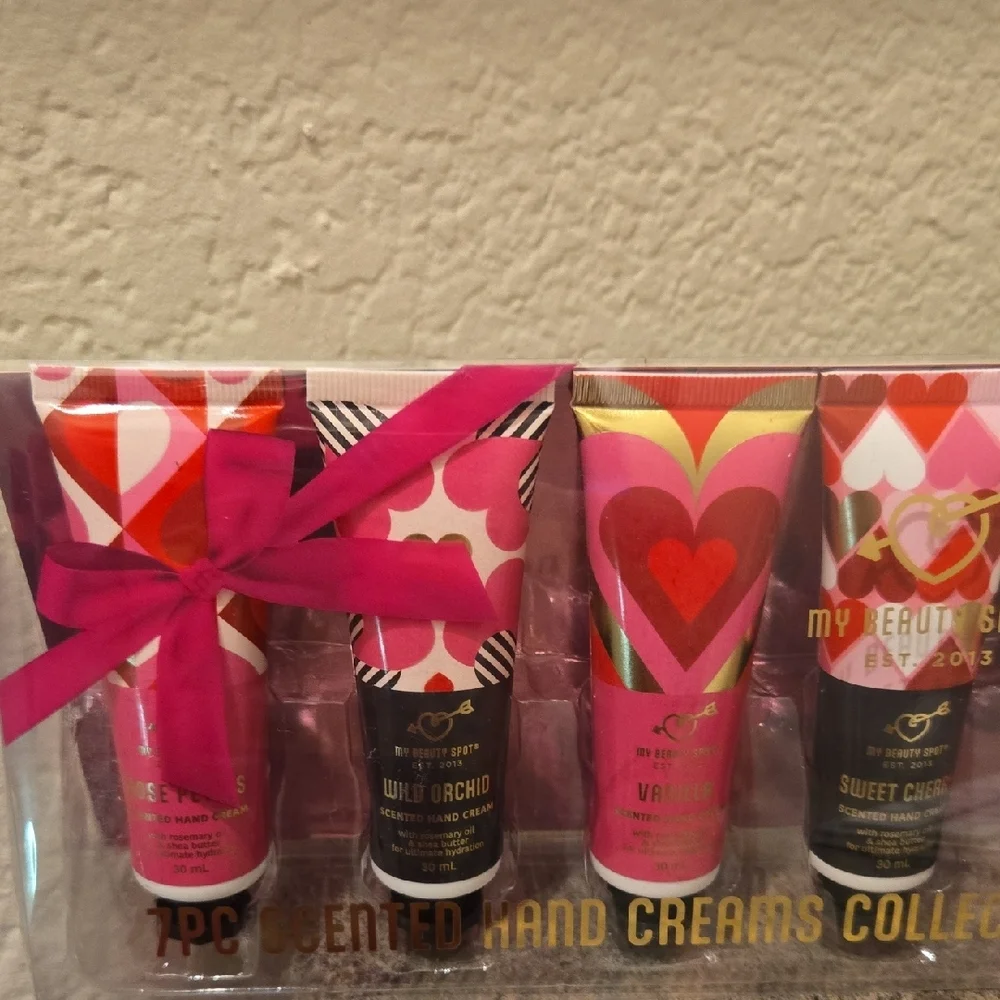 Scented Hand Creams Collection Set Of 7 New - Picture 3 of 4